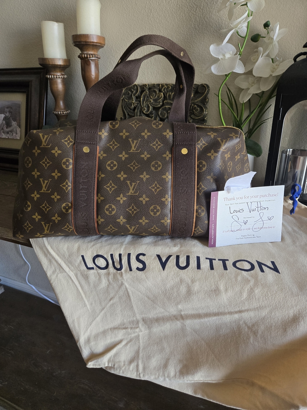 Louis Vuitton Weekender MM Travel Duffle